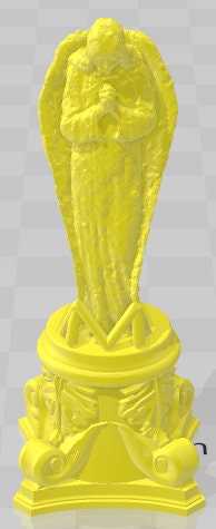 Seraphim Statues And Stairs Scatter Set 2 - Seraphim -Pathfinder-Dungeons&Dragons-RPG-Tabletop-Terrain-28mm-AetherStudios