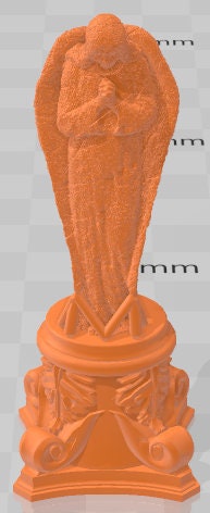 Seraphim Statues And Stairs Scatter Set 2 - Seraphim -Pathfinder-Dungeons&Dragons-RPG-Tabletop-Terrain-28mm-AetherStudios