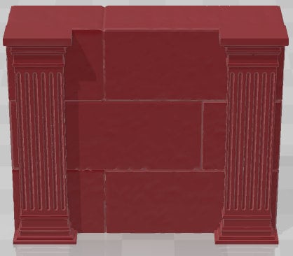 Seraphim Walls Scatter Set 2 - Seraphim -Pathfinder-Dungeons&Dragons-RPG-Tabletop-Terrain-28mm-AetherStudios