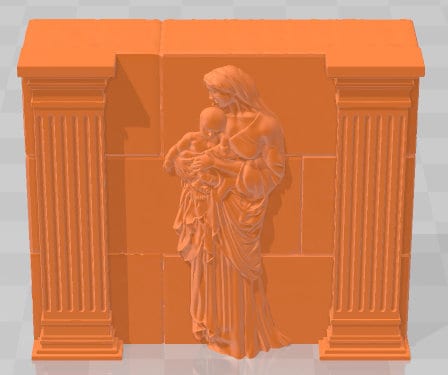 Seraphim Walls Scatter Set 2 - Seraphim -Pathfinder-Dungeons&Dragons-RPG-Tabletop-Terrain-28mm-AetherStudios