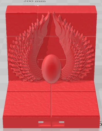 Seraphim Wall Expansion Wall 1 - Seraphim -Pathfinder-Dungeons&Dragons-RPG-Tabletop-Terrain-28mm-AetherStudios