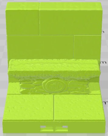Seraphim Wall Expansion Wall 1 - Seraphim -Pathfinder-Dungeons&Dragons-RPG-Tabletop-Terrain-28mm-AetherStudios