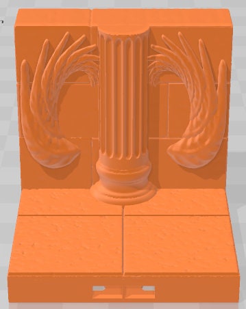 Seraphim Wall Expansion Wall 3 - Seraphim -Pathfinder-Dungeons&Dragons-RPG-Tabletop-Terrain-28mm-AetherStudios