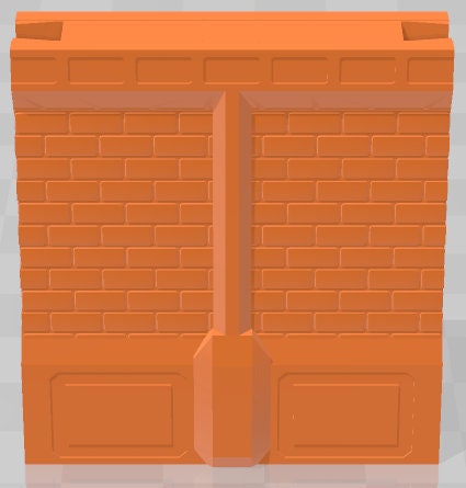Uptown Interior Walls - Tycho City -Pathfinder-Dungeons&Dragons-RPG-Tabletop-Terrain-28mm-AetherStudios