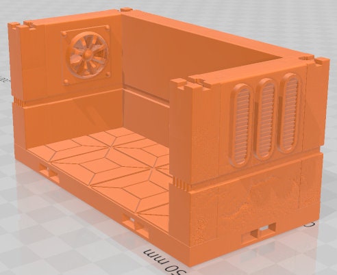 Tycho City 2 Streets And Building Tiles Market Walls Set 2 - Tycho City -Pathfinder-Dungeons&Dragons-RPG-Tabletop-Terrain-28mm-AetherStudios