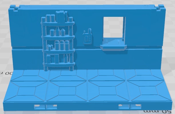 Tycho City 2 Streets And Building Tiles Market Walls Set 2 - Tycho City -Pathfinder-Dungeons&Dragons-RPG-Tabletop-Terrain-28mm-AetherStudios