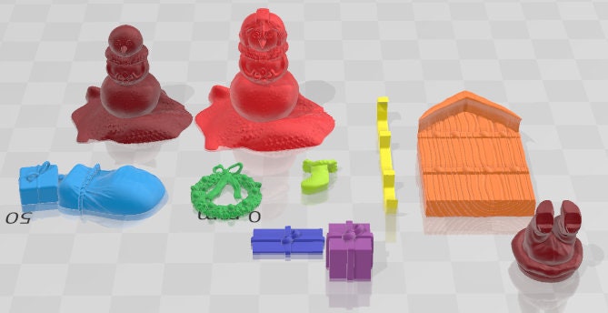 Christmas Pack -Pathfinder-Dungeons&Dragons-RPG-Tabletop-Terrain-28mm-AetherStudios