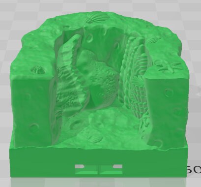 Atlantis Half Sea Caves And Thermal Vents Set 1 -Pathfinder-Dungeons&Dragons-RPG-Tabletop-Terrain-28mm-AetherStudios