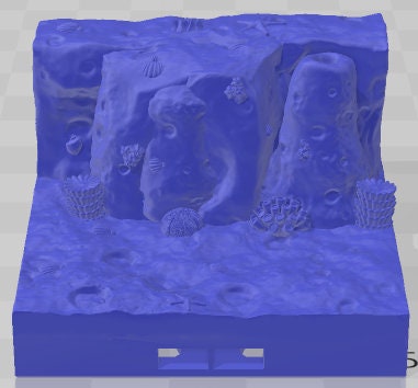 Atlantis Half Sea Caves And Thermal Vents Set 2 -Pathfinder-Dungeons&Dragons-RPG-Tabletop-Terrain-28mm-AetherStudios