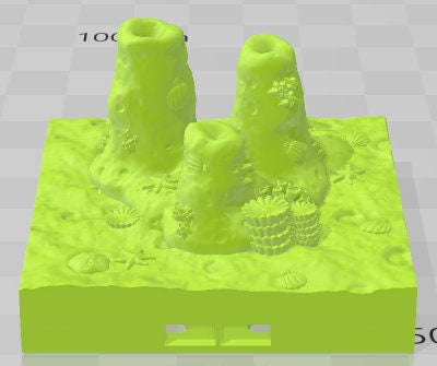 Atlantis Half Sea Caves And Thermal Vents Set 3 -Pathfinder-Dungeons&Dragons-RPG-Tabletop-Terrain-28mm-AetherStudios