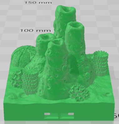 Atlantis Half Sea Caves And Thermal Vents Set 3 -Pathfinder-Dungeons&Dragons-RPG-Tabletop-Terrain-28mm-AetherStudios
