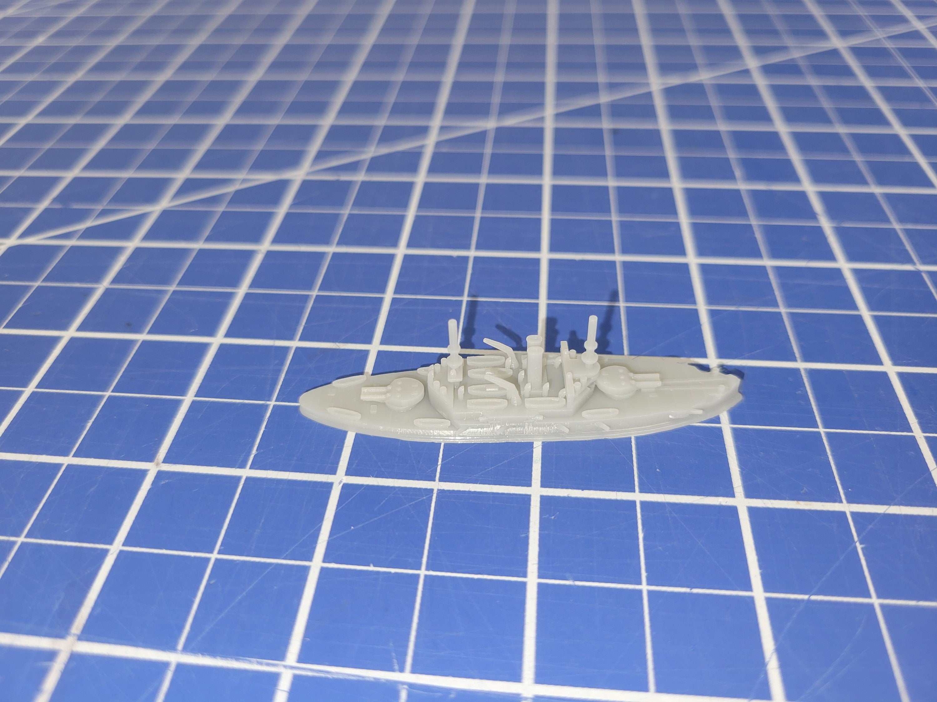 Battleship - Illinois Class - 1907 - US Navy - Wargaming - Axis and Allies - Naval Miniature - Tabletop Games - Warships