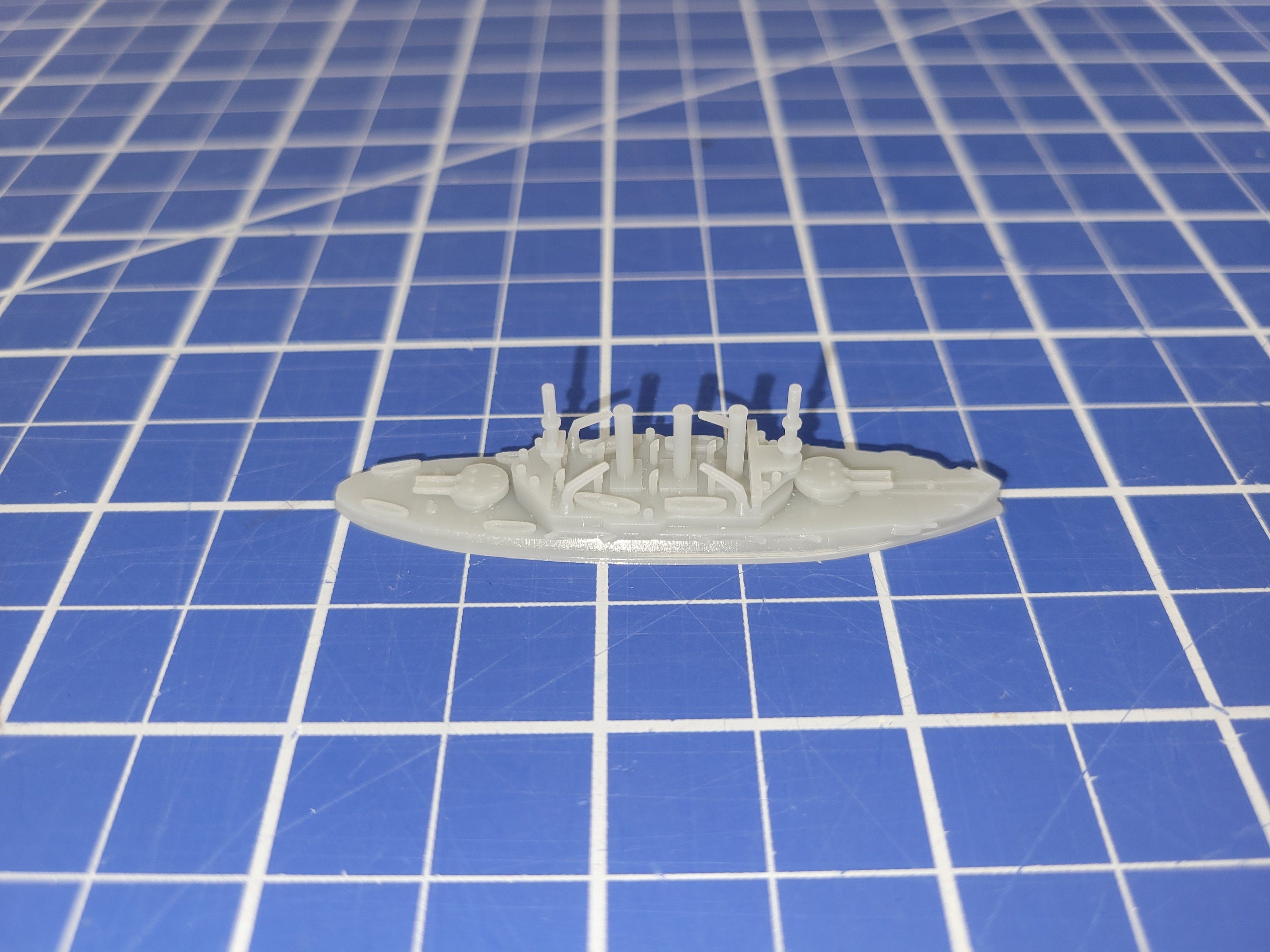 Battleship - Maine Class - 1907 - US Navy - Wargaming - Axis and Allies - Naval Miniature - Tabletop Games - Warships