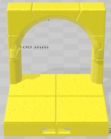 Seraphim 4 2x2 Arches - Seraphim -Pathfinder-Dungeons&Dragons-RPG-Tabletop-Terrain-28mm-AetherStudios