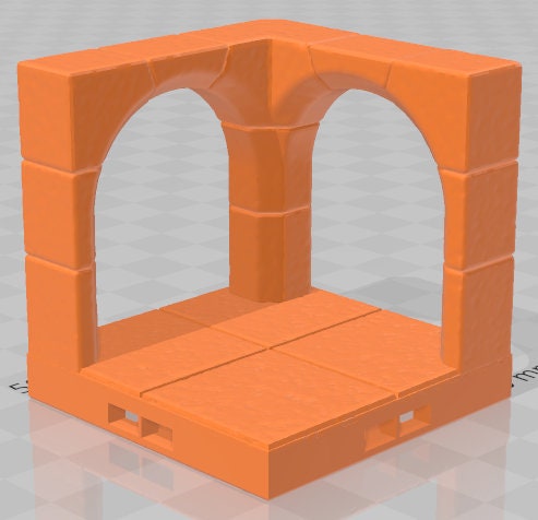 Seraphim 4 2x2 Arches - Seraphim -Pathfinder-Dungeons&Dragons-RPG-Tabletop-Terrain-28mm-AetherStudios