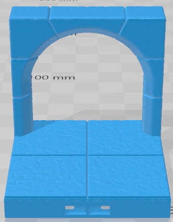 Seraphim 4 2x2 Arches - Seraphim -Pathfinder-Dungeons&Dragons-RPG-Tabletop-Terrain-28mm-AetherStudios