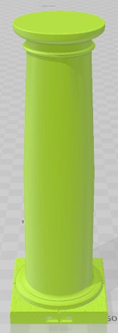 Seraphim Giant Pillars 2x2 Tiles - Seraphim -Pathfinder-Dungeons&Dragons-RPG-Tabletop-Terrain-28mm-AetherStudios