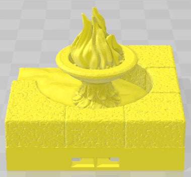 Seraphim Bathhouse 2x2 Tiles - Seraphim -Pathfinder-Dungeons&Dragons-RPG-Tabletop-Terrain-28mm-AetherStudios