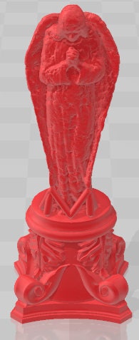 Seraphim Statues And Stairs Scatter Set 2 - Seraphim -Pathfinder-Dungeons&Dragons-RPG-Tabletop-Terrain-28mm-AetherStudios