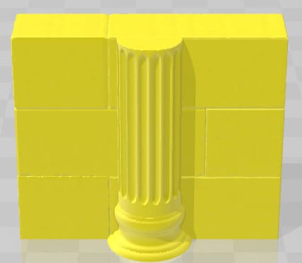 Seraphim Walls Scatter Set 2 - Seraphim -Pathfinder-Dungeons&Dragons-RPG-Tabletop-Terrain-28mm-AetherStudios