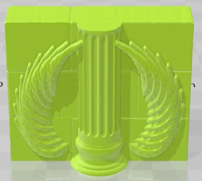 Seraphim Walls Scatter Set 2 - Seraphim -Pathfinder-Dungeons&Dragons-RPG-Tabletop-Terrain-28mm-AetherStudios