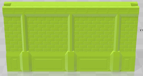 Uptown Interior Walls - Tycho City -Pathfinder-Dungeons&Dragons-RPG-Tabletop-Terrain-28mm-AetherStudios