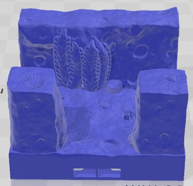 Atlantis Half Sea Caves And Thermal Vents Set 1 -Pathfinder-Dungeons&Dragons-RPG-Tabletop-Terrain-28mm-AetherStudios