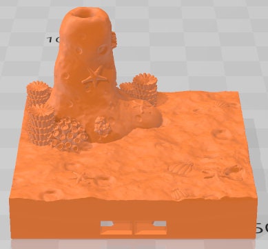 Atlantis Half Sea Caves And Thermal Vents Set 3 -Pathfinder-Dungeons&Dragons-RPG-Tabletop-Terrain-28mm-AetherStudios