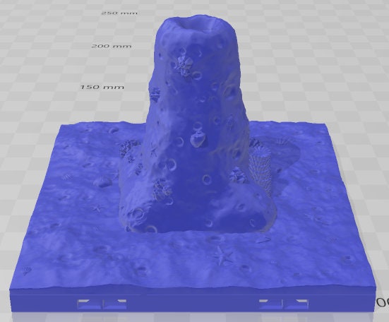 Atlantis Half Sea Caves And Thermal Vents Set 3 -Pathfinder-Dungeons&Dragons-RPG-Tabletop-Terrain-28mm-AetherStudios