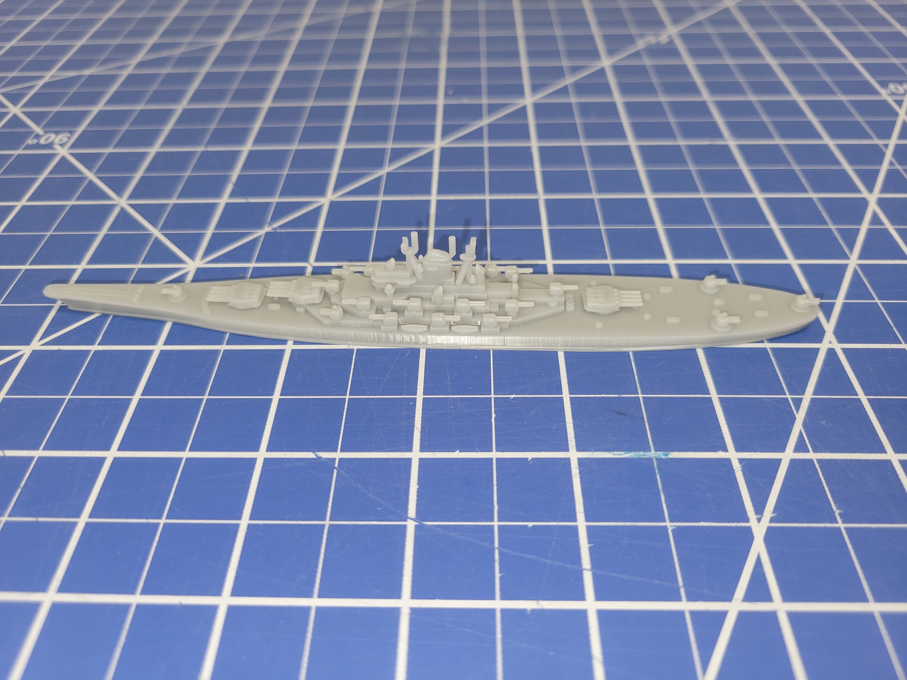 Battleship - USS Kentucky BBA-66 - What-If - US Navy - Wargaming - Axis and Allies - Naval Miniature - Warships