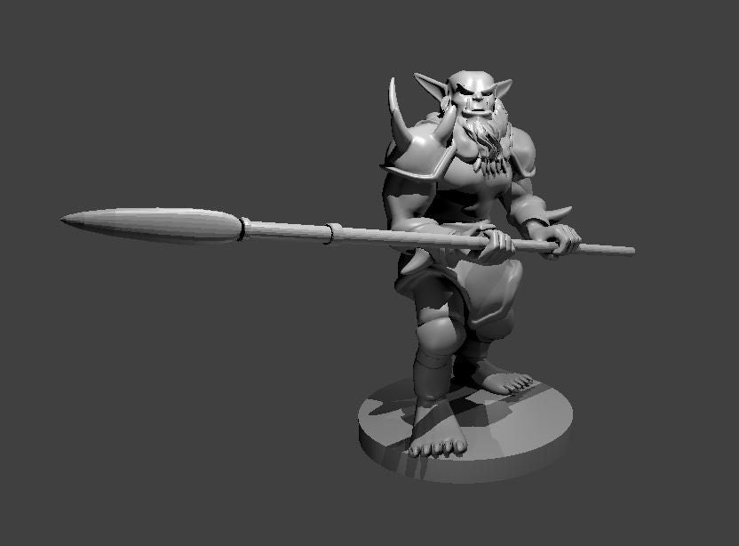 Bugbears - Pathfinder - Dungeons & Dragons - RPG - Tabletop - mz4250- Miniature-28mm-1"Scale