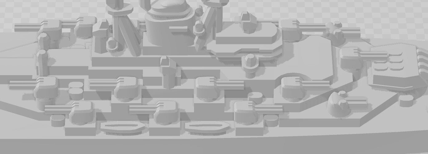 Battleship - USS Kentucky BBA-66 - What-If - US Navy - Wargaming - Axis and Allies - Naval Miniature - Warships