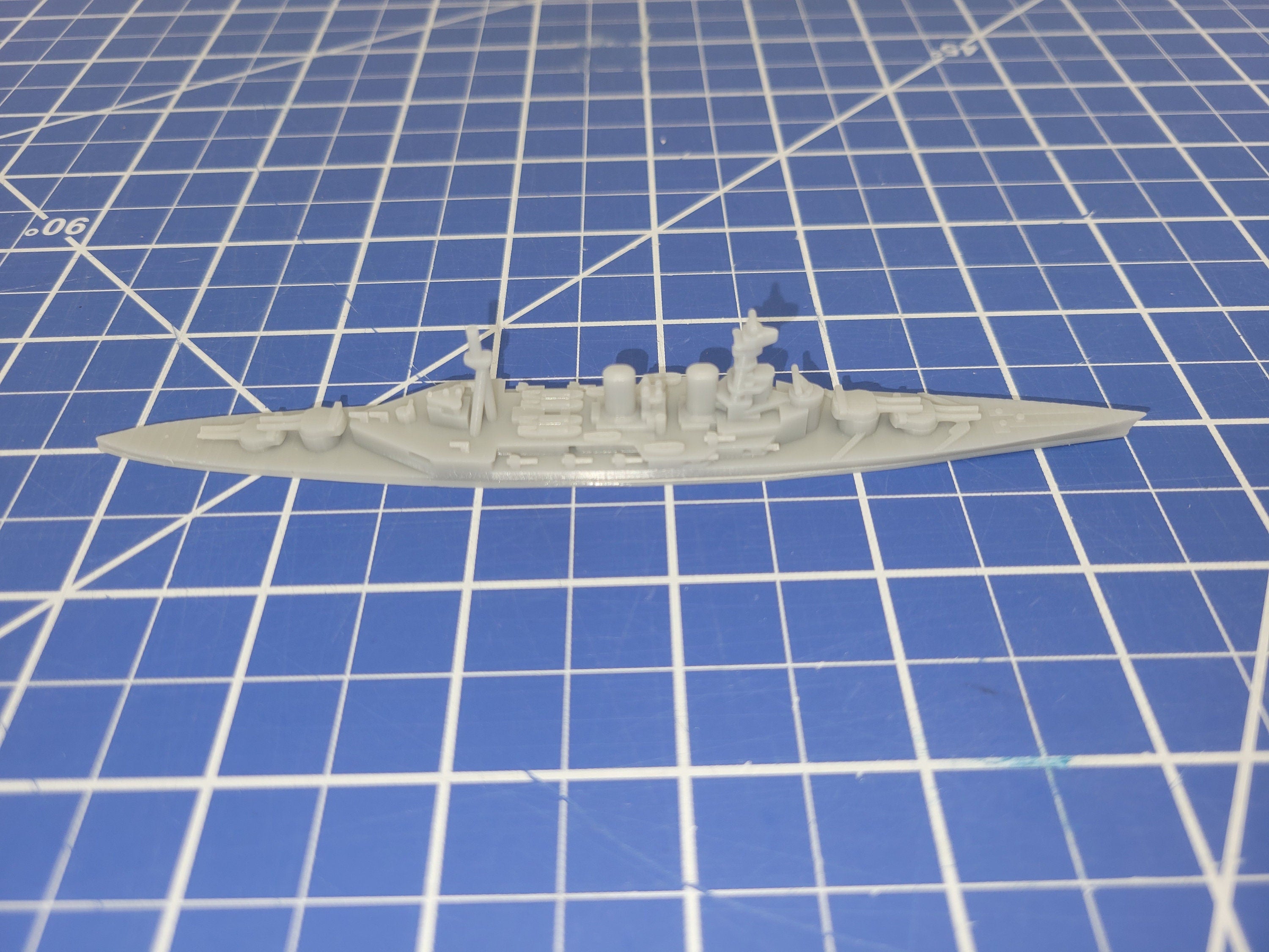 Battleship - HMS Admiral 1920 - HMS Hood - Royal Navy - Wargaming - Axis and Allies - Naval Miniature - Warships