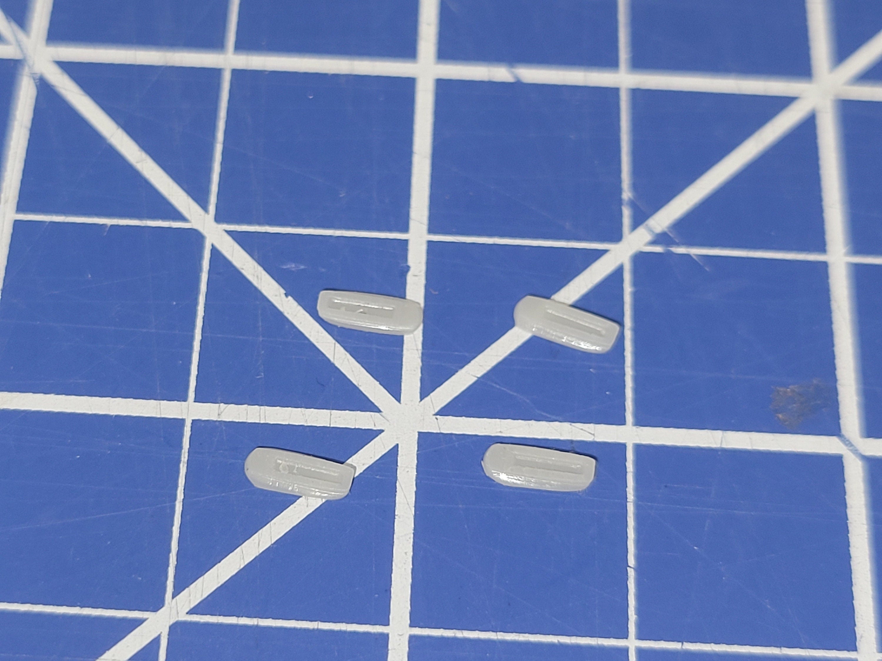 LCVP Landing Craft - Sold in Packs of 4 - USN - Wargaming - Axis and Allies - Naval Miniature - Tabletop Games - Warships