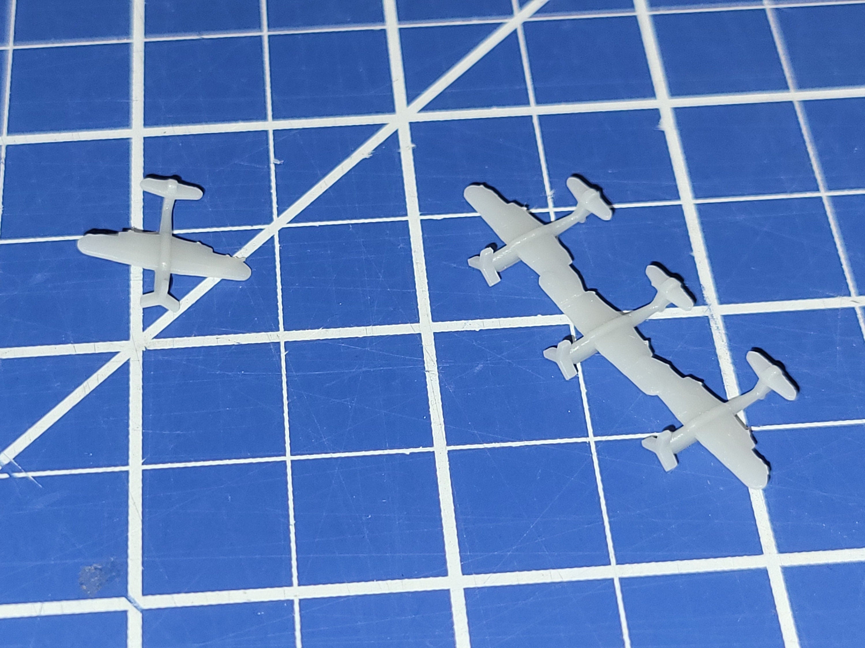 Aircraft - Barracuda - UK Royal Navy - 1:900 - Wargaming - Axis and Allies - Naval Miniature - Tabletop Games - Warships