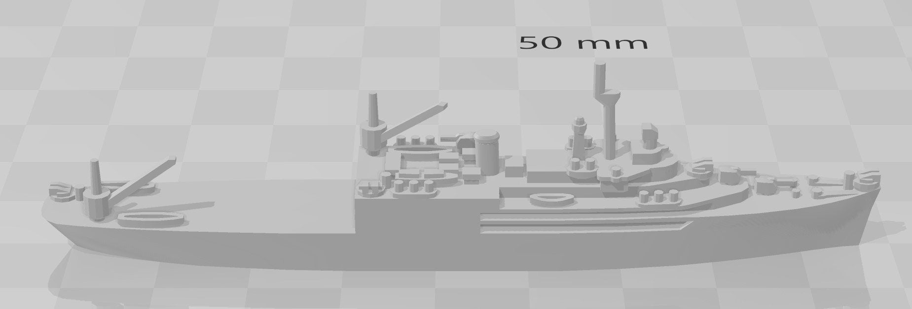 Currituck Class - Seaplane Tender - US Navy - Wargaming - Axis and Allies - Naval Miniature - Tabletop Games - Warships