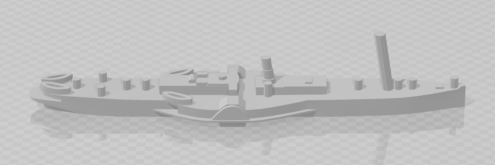 Paddle Steamer - Crested Eagle - Royal Navy - Wargaming - Axis and Allies - Naval Miniature - Tabletop Games - Warships