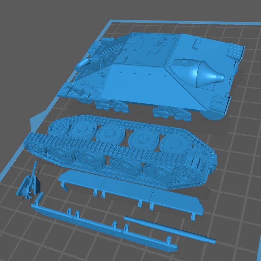 Hetzer - German Army - Great for Table Top War Games And Dioramas - Resin 28mm Miniatures - RKX