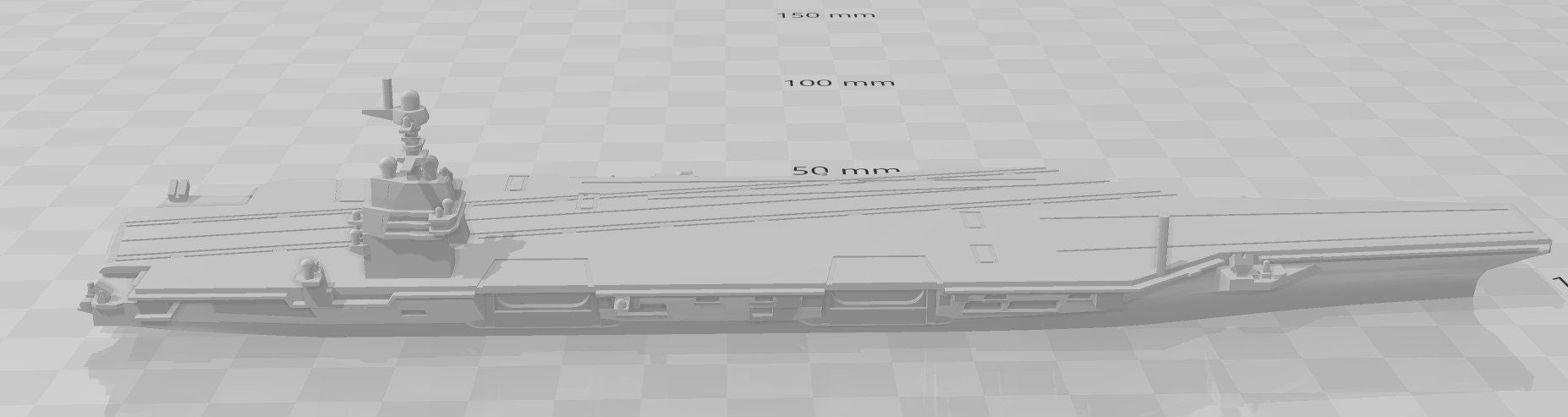 Carrier - Gerald R Ford Class - USN - Wargaming - Axis and Allies - Naval Miniature - Tabletop Games - Warships