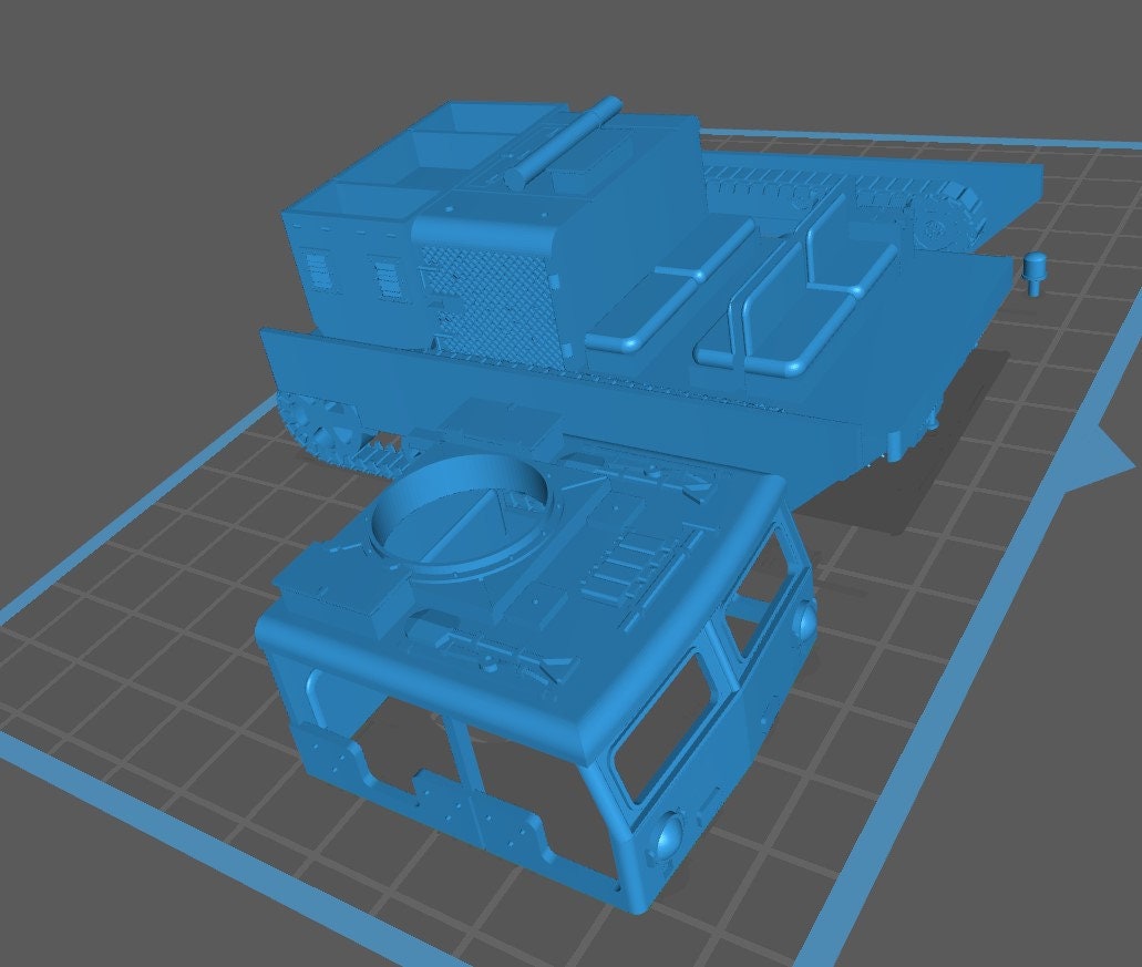 M4 HST - US Army - Great for Table Top War Games And Dioramas - Resin 28mm Miniatures - RKX