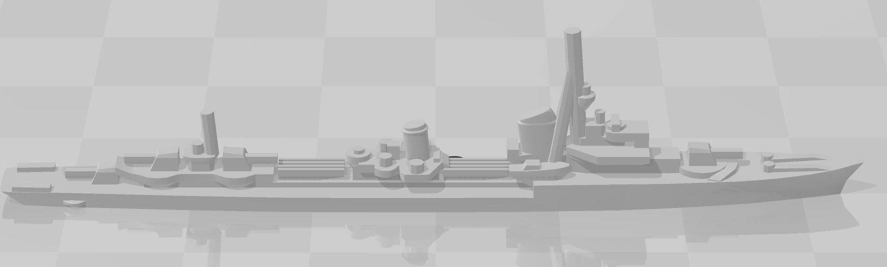 Destroyer - Type 1936A - German Navy - Wargaming - Axis and Allies - Naval Miniature - Tabletop Games - Warships