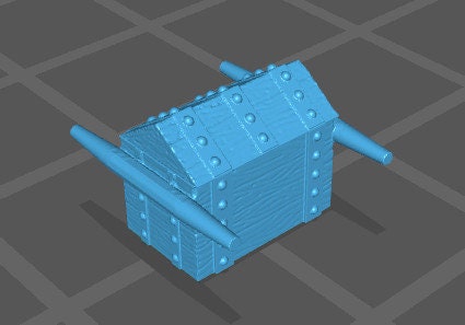 Napoleonic French artillery ammunition box- 1 item- Great for Table Top War Games And Dioramas- Historical Wargaming -Resin 28mm Miniatures