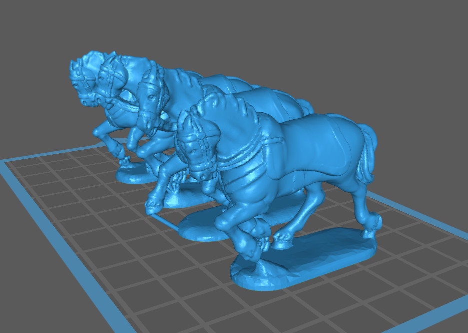 Russian Dragoon horse charging - Ru dr2 - 4 minis - War Games And Dioramas - Historical Wargaming -Resin 28mm