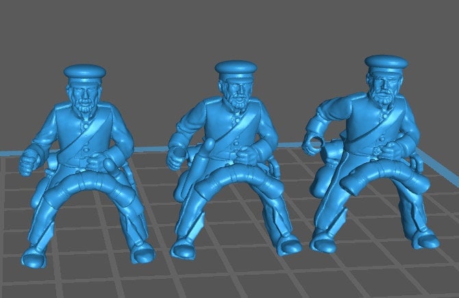 Russian regular Cossacks in summer dress - 14 minis - War Games And Dioramas - Historical Wargaming -Resin 28mm