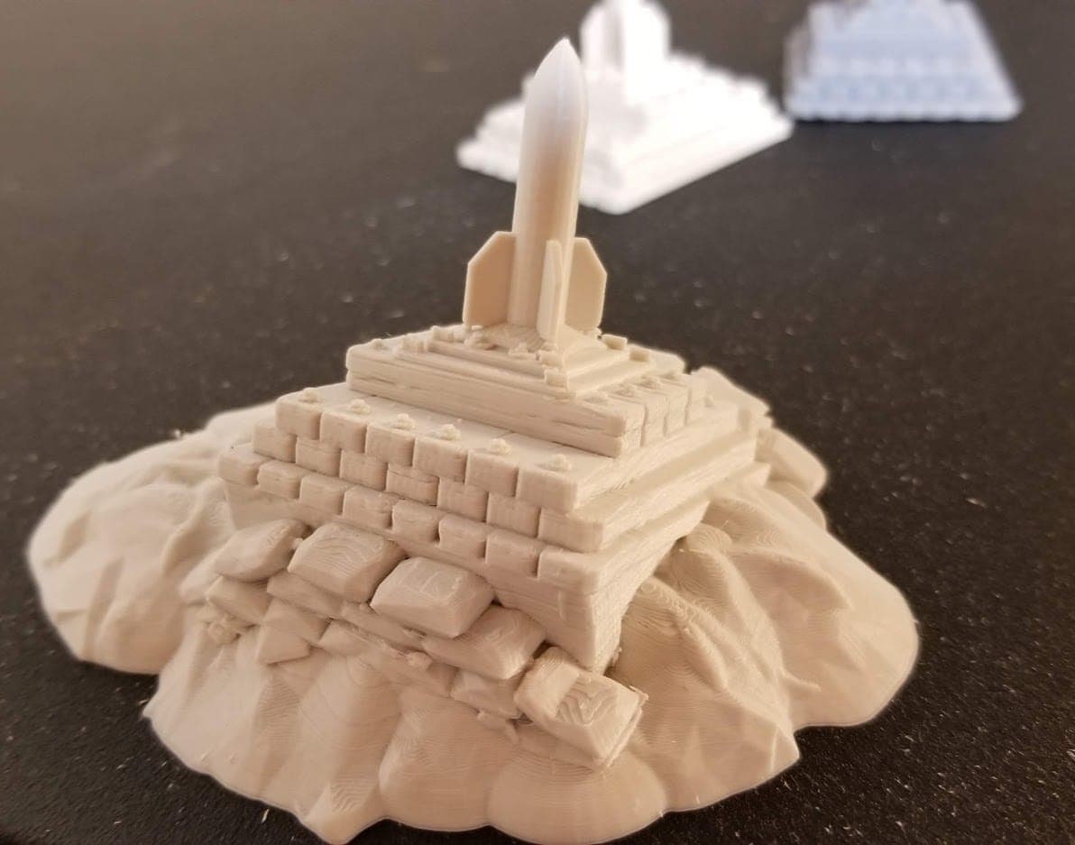 Japanese Type 98 320 mm Spigot Mortar - Great for Table Top War Games And Dioramas - Resin 28 mm Miniatures - Bolt Action