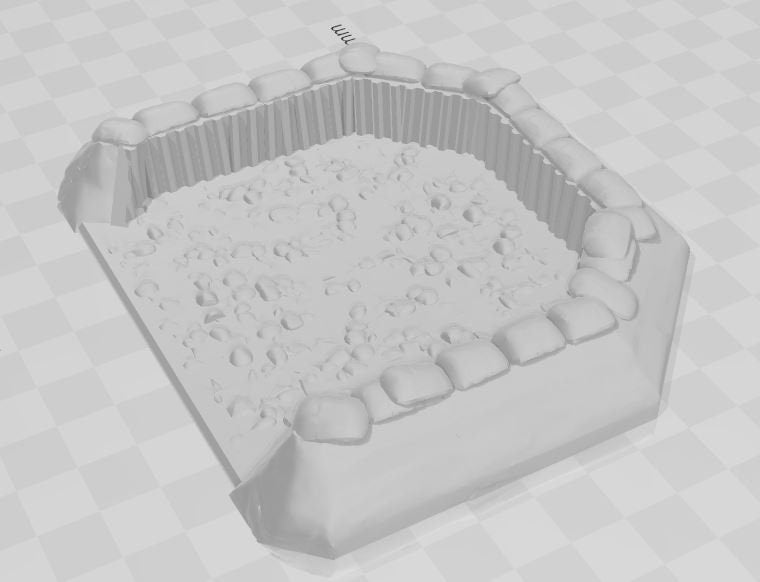 Wargaming Dug In Entrenchments - Great for Table Top War Games And Dioramas - 28 mm Miniatures - Bolt Action