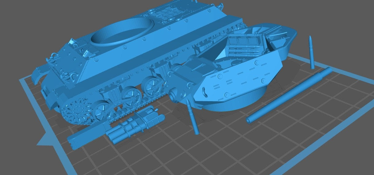 M10a1 - US Army - Great for Table Top War Games And Dioramas - Resin 28mm Miniatures - RKX