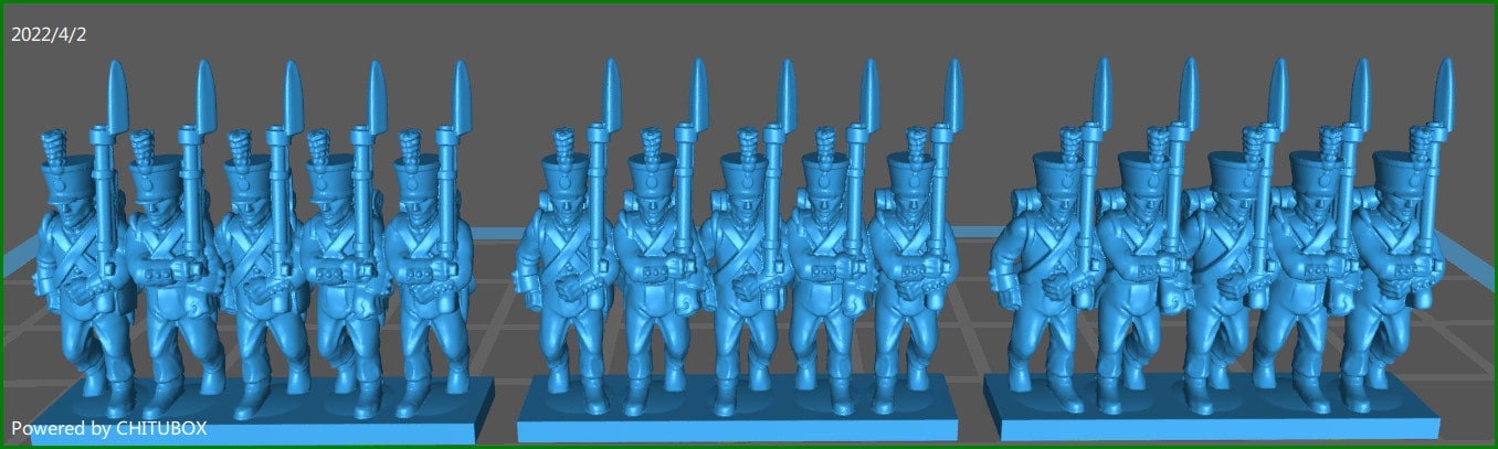 Dutch line 1814-15 - 15mm epic size - War Games And Dioramas - Historical Wargaming - Resin