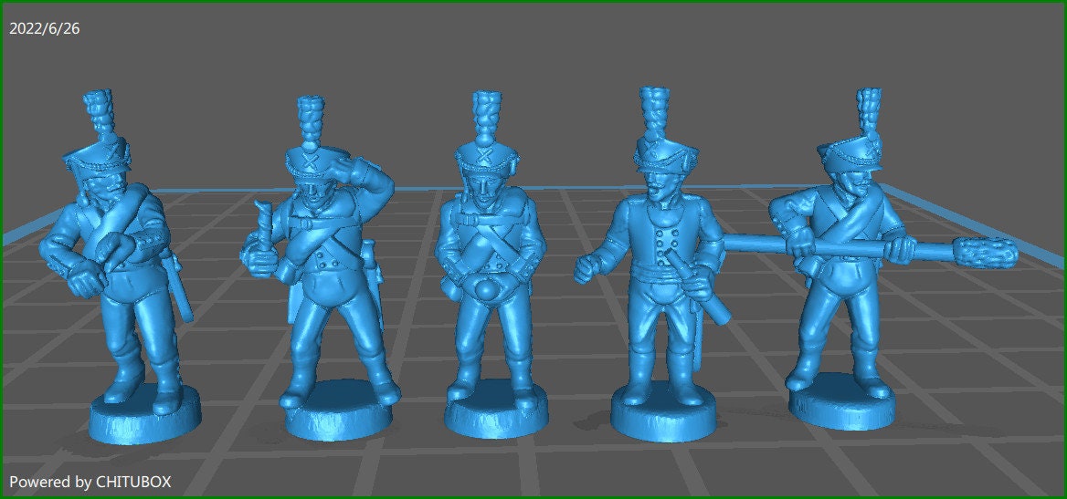 Russian Artillery 1812 - 15mm epic size - War Games And Dioramas - Historical Wargaming - Resin