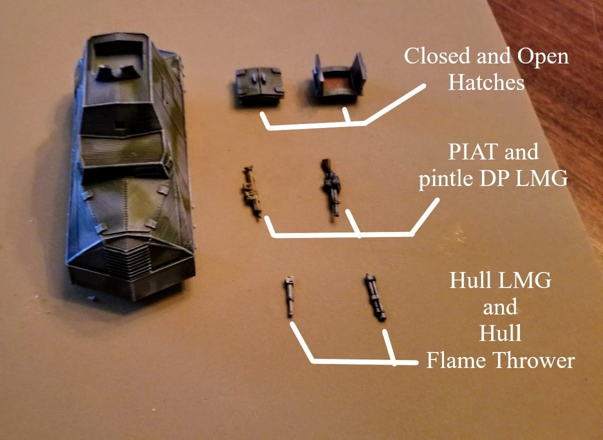 Polish Home Army Kubus Armoured Car - War Games And Dioramas - Resin 28mm - Bolt Action